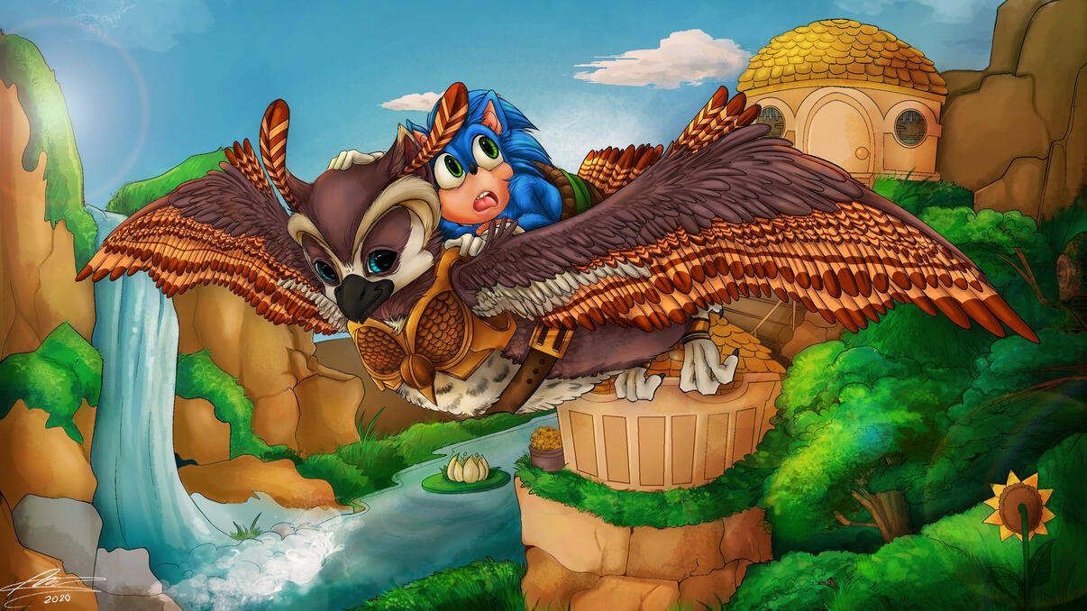 Sonic and Longclaw (Fanart)